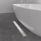 GY Bath Canaleta Ducha 70cm, Desagüe Ducha en Modelo H, Canal de Drenaje de Acero Inoxidable con Sifón y Filtro