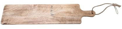 Tablero de aperitivo grande de mango 70 x 16 cm