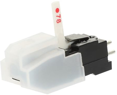 Toyvian Aiguille De Gramophone à Double Pointe Stylet De Remplacement Pour Tourne-disque Accessoires Pour Platine Vinyle Blanc