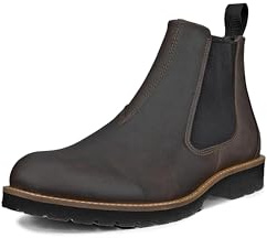 ECCO Jamestown Chelsea Stivali Uomo, Argilla scura, 12.5 UK