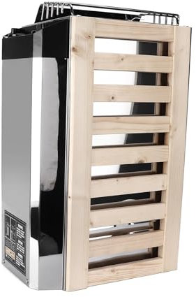 Stufa per sauna, Stufa for sauna 3KW Stufa for sauna in acciaio inossidabile Controllo interno Stufa for riscaldamento sauna for ufficio camera da letto Uso della doccia spa per la casa dell'hotel(3KW
