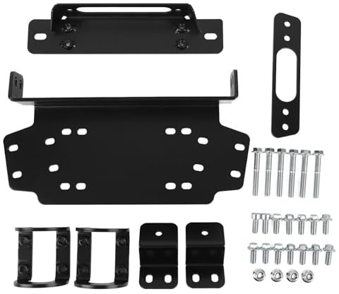 Placa de montaje de cabrestante UTV Acero Pesado Fit Multi Funcional para 1000R 1000 X 1000X-4 2019 a 2021