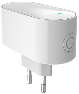PpAaJK Enchufe de Control Remoto Inteligente Tuya Gateway Multimodo Bluetooth Tres Protocolos Principales Conexión Inteligente Puerta de enlace Doméstico Enchufe de la UE