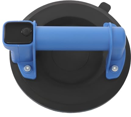 Ventouse électrique sans fil - 200 kg - Ventouse automatique pour verre, carrelage, dalles de terrasse, écran LCD, aspiration de voiture, batterie 4000 mAh - Charge maximale : 440 kg - Avec mallette