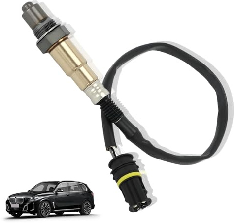 Lambda Sensor O2 Sauerstoff Kompatibel mit BMW Mercedes-Benz, Lambdasonde Ersetzt OE# 11787545075,250-24713, 250-24465, 0015407617S1, 0015409217S1, 11787539137, 117875446. 55, 6PA 358 221-501