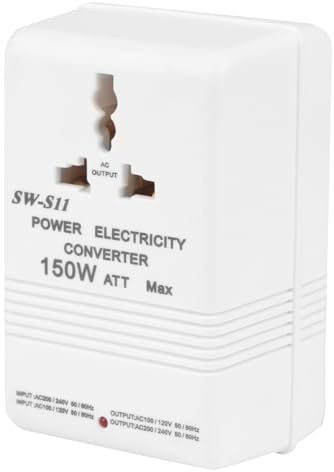Voltage Converter, 150W Step Up&Down Voltage Converter Dual Channel Transformer, SW S11 Power Adapter 220V to 110V, 110V to 220V