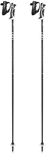 LEKI Herren Skistock Carbon 14 S, Anthracite-White-red, 110, 635-6790