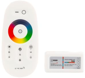 Greenice Controlador Táctil Tira LED RGB 12/24VDC 216/432W 50M