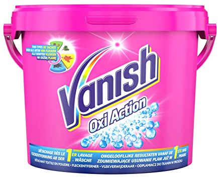 Vanish Oxi Action Pulver Fleckentferner, 1er Pack (1 x 2,4 kg)