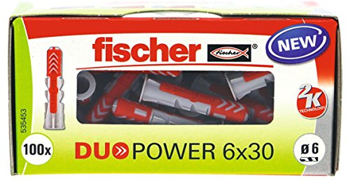 Duopower Fischer Doppelkomponenten-Dübel – Durchmesser 6 mm – 100 Stück