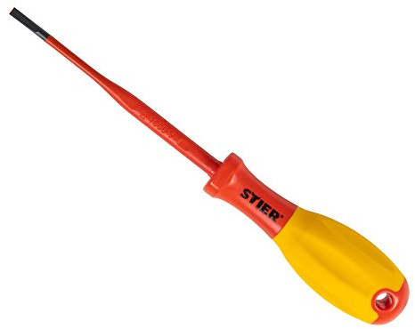 STIER Schlitz-Schraubendreher slimVDE+, 6,5 x 1,2 mm