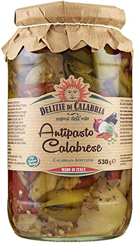 Antipasto di Calabria Kalabresische Vorspeisen Köstlichkeiten aus Kalabrien(4 x 530g)