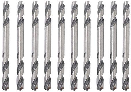 10 stücke HSS Twist Bohrer Set 3 2mm doppelseitige Spiralbohrer für Aluminiumlegierung Kunststoff Bohrwerkzeug