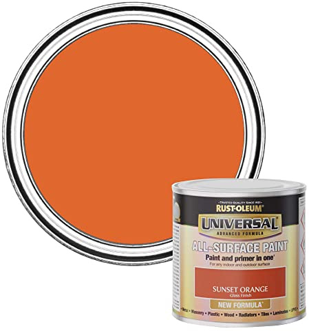 Rust-Oleum Universal Gloss Sunset Orange 250ml