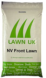 NV Front Lawn Grass Seed by Lawn UK - 2kg - Extra Durable & Easy to Grow - for Cricket Outfield & Golf Fairways - Ideal for Stripe Enthusiasts