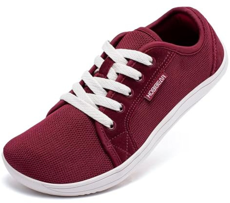 HOBIBEAR Unisex Breite Barfuss Schuhe Damen Herren Barfußschuhe Minimalistische Outdoor Trail Running Walking Schuhe