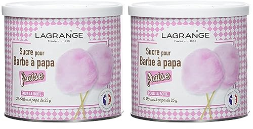 Lagrange Sucre pour Barbapapa Fraise 500 g (Lot de 2)