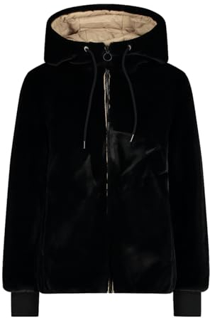 CMP Damen Winter Synthetic Fur Apres Ski Kuscheljacke 33K0416 schwarz 34