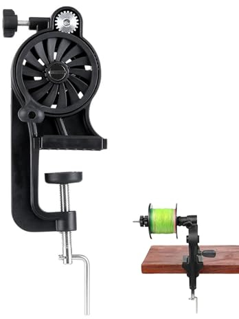 Fishing Schnurspulgerät Angelschnur Aufspulgerät Spooler Stabile Tragbare Spooler Für Angelschnur Aufspulen Schnurspulstation Schnurzähler Spooler Winder Angelzubehör