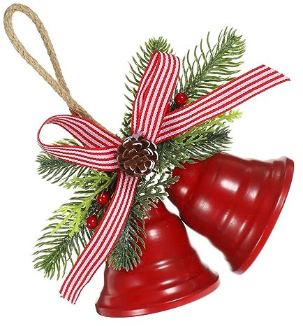 CHILDWEET Einzigartige Weihnachten Jingling Bell Dekorative Glocken Baum Hängen Dekore Handgemachte Handwerk Festliche Wohnkultur