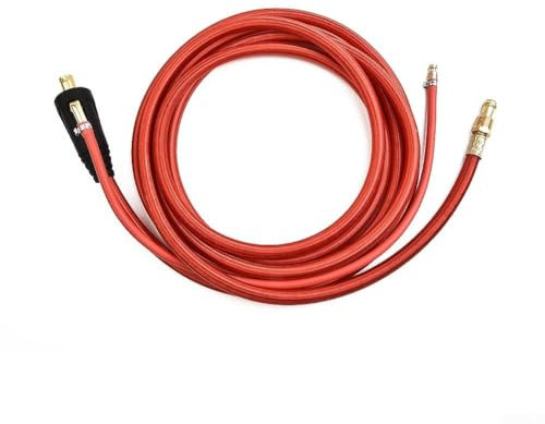 WP26 Argon Gas Elektrische integrierte Schweißbrenner mit rotem Schlauch und Kabeldrahtanschluss