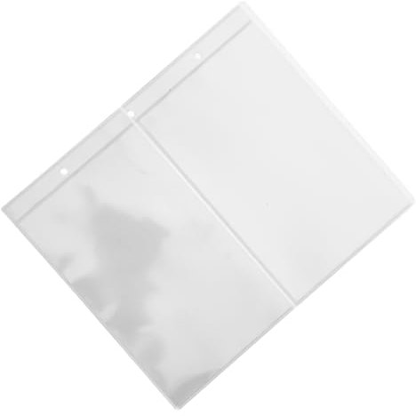 GARIOUANS 1tasche Pvc-banknoten-schutzbeutel Mit Aufbewahrungsbeutel Geldscheinbeutel Transparente Banknoten-schutzhüllen Praktische Banknotenhalterseiten Für Sammler