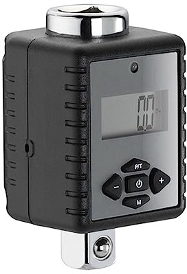 LLOOPK Chiave dinamometrica digitale, Chiave dinamometrica digitale elettronica professionale regolabile for riparazione auto Set di chiavi a cricchetto(0.3-30Nm)
