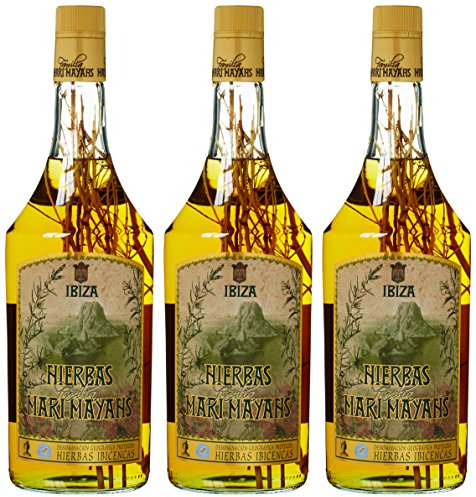 Mari Mayans Hierbas mit Zweig, Familia, Ibiza, Kräuter (3 x 1 l)