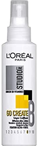 L'Oréal Paris Studio Line - Spray fissante per acconciature, linea: “Studio Line - Go Create”, fissaggio ultra-forte, 150 ml