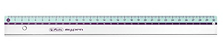 Herlitz Lineal my.pen / 30cm / Farbe: türkis