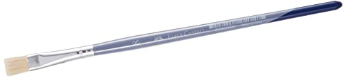 FABER-CASTELL 282808 Creative Studio Pinsel, Borste flach, Größe 8, blau