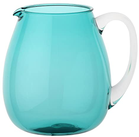 Thun Rose & Tulipani - Brocca Colorlife in acrilico colorato da 2,5 litri, elegante e resistente, colore Turchese