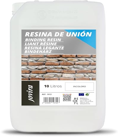 JOVIRA PINTURAS Resina puente de Unión para Morteros y Yesos Hormigón (10 Litros) F-15A