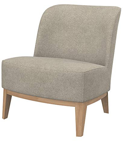 Soferia Sesselschoner Kompatibel Mit Stockholm Sesselbezug Sesselüberzug Sesselhusse Cover Fleckschutz Kratzfest Robust Strong Taupe Beige