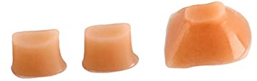 Hoement 3 Stück Flötenersatz Silikonpuffer Korken mit Leichter Flexibler Konstruktion für Querflöte als Praktisches Musikzubehör und Ersatzteil Cf102