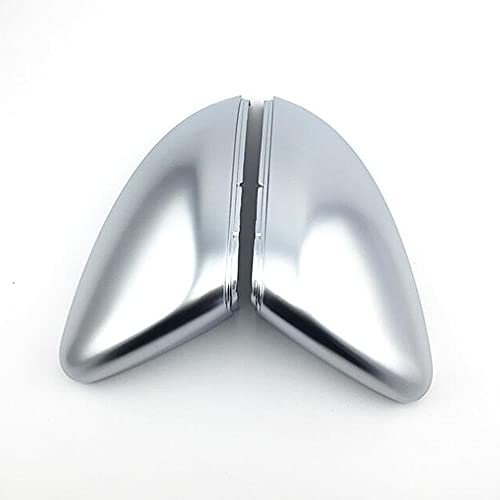 Rückspiegelkappe Für VW Für Golf Für MK7 Für VII 7 Für Touran Silber Rückspiegel Abdeckung Schutz Kappe Auto Styling Auto spiegel Abdeckung Auto Spiegelkappen