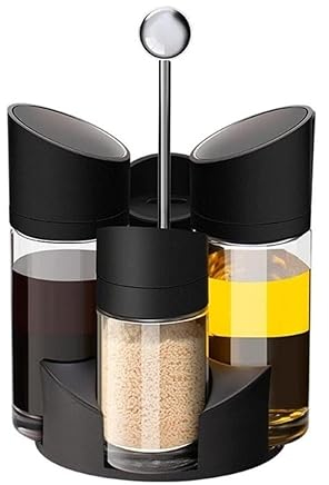 Azucarero Salero Botes Especias Juego De Recipientes De Vidrio Para Condimentos, Juego De Azucarero, Tarro De Cocina Con Tapa, Caja De Condimentos, Sal, Especias, Condimentos Frascos Especiarias Tarro