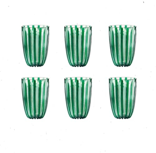 Guzzini - Bicchiere alto in bio-based plastic, verde, DOLCEVITA