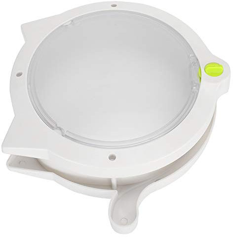 Generic Cat Door Interior/Exterior Plastic White Cat Shape Door Supplies Accessory Cat Flap Dog Door Weatherproof Pet Door for Cats & Dogs