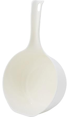 KICHOUSE Pala Para Agua De Plástico Mango Cucharón De Baño Para Utensilio De Cocina Para Lavar Para Baño Cocina De Hogar