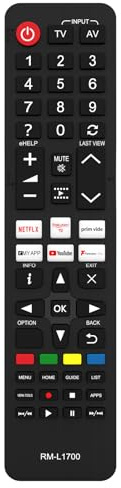 Upgrade Universal Panasonic Remote Control for All Panasonic Viera Smart HDTV - No Setup Required