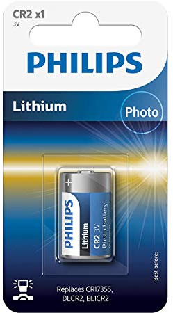 Philips cr2 cr2/3 v de litio pila para fotografía, lithium polymer, li, 3 v, 25 g, 80 x 123 x 15 mm, cr2, 205 x 260 x 100 mm