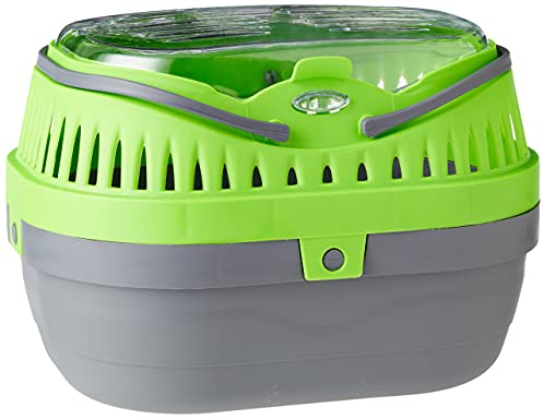 Trixie 5903 Transportbox Pico, farblich sortiert, rot,grün,Blau ,23 × 16 × 17 cm