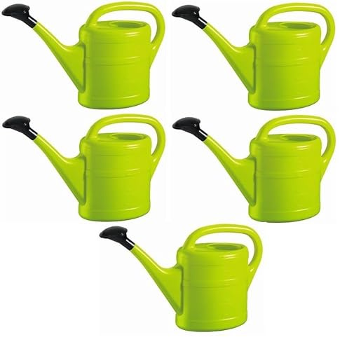 5X Gießkanne 5L MINTGRÜN + 1x KÜHLSCHRANKMAGNET! Gießkannen Kunststoff für groß & klein, Garten & Zimmerpflanzen Gieskanne Gieskannen Giesskanne 5 Liter Watering Can Kinder Zimmergießkanne