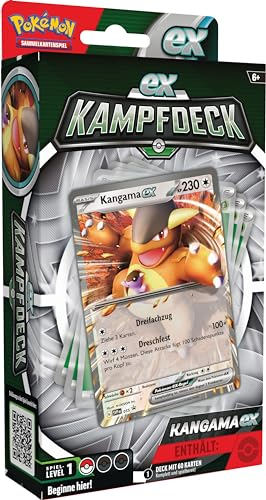 Pokémon-Sammelkartenspiel: Kampfdeck Kangama-ex (sofort spielbares Deck mit 60 Karten)
