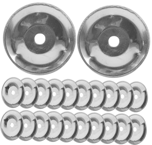 Toyvian 50stücke Jazz Schlagzeug Cymbal Crash Becken Zubehör Metallische Drum Cymbals Für Musiker Leicht Und Tragbar Für Übungen Und Auftritte