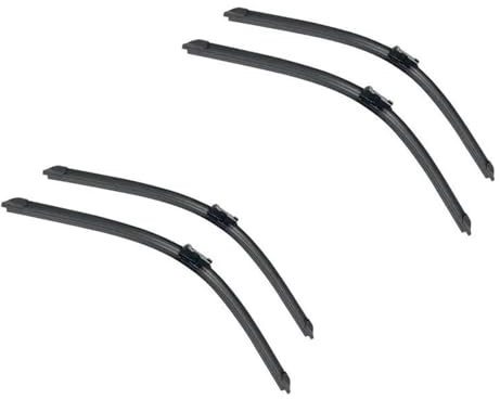 Autowischer Für VW Für Tiguan MK1 2007-2017 Wischerblätter Weiche Gummi-Scheibenwischer Auto-Windschutzscheibe 24+21 600mm + 525mm(4 wipers)