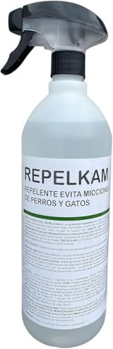 IKM INNOVACIONES QUIMICAS Spray Repelente de Gatos y Perros Anti Orines – Evita Micciones en Exteriores – Acción Duradera y Efectiva – Botella Pulverizadora de 500ML