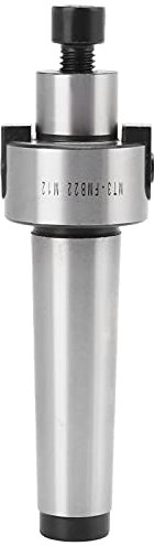 Baxnore MT3 FMB22 M12 Portaherramientas para fresadora, Portaherramientas CNC de acero al carbono, Mango de conexión de disco de fresado frontal para operaciones de fresado