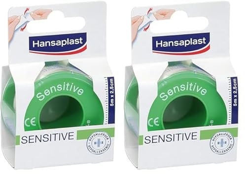 Hansaplast Cerotto su Rocchetto Sensitive - 1 Pezzo (Confezione da 2)